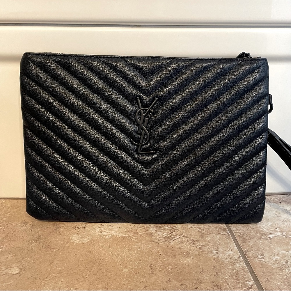 Large Monogram Clutch
